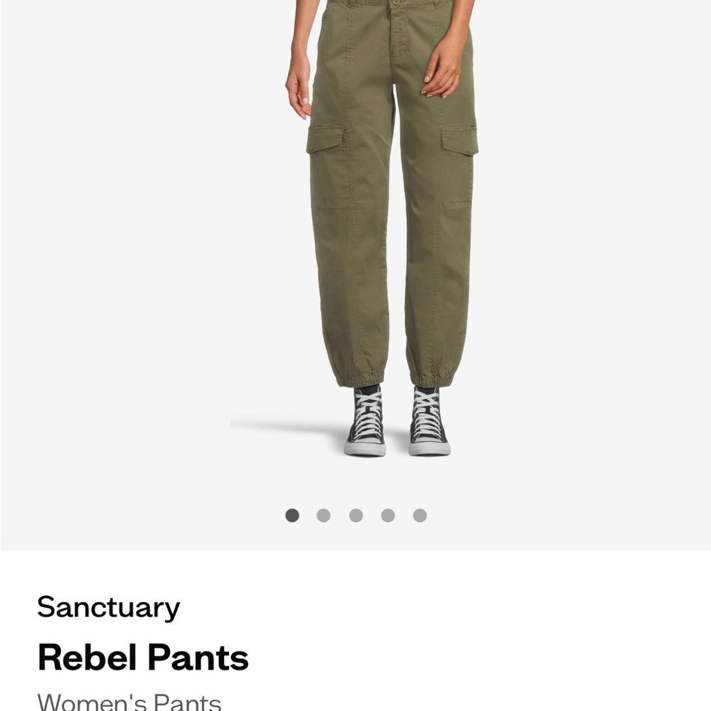 Sanctuary Khaki Rebel Pants